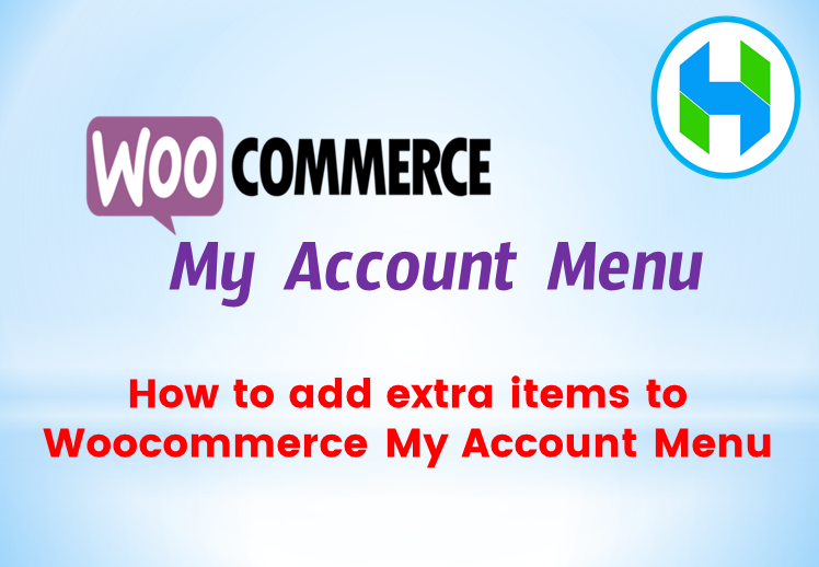 my account menu